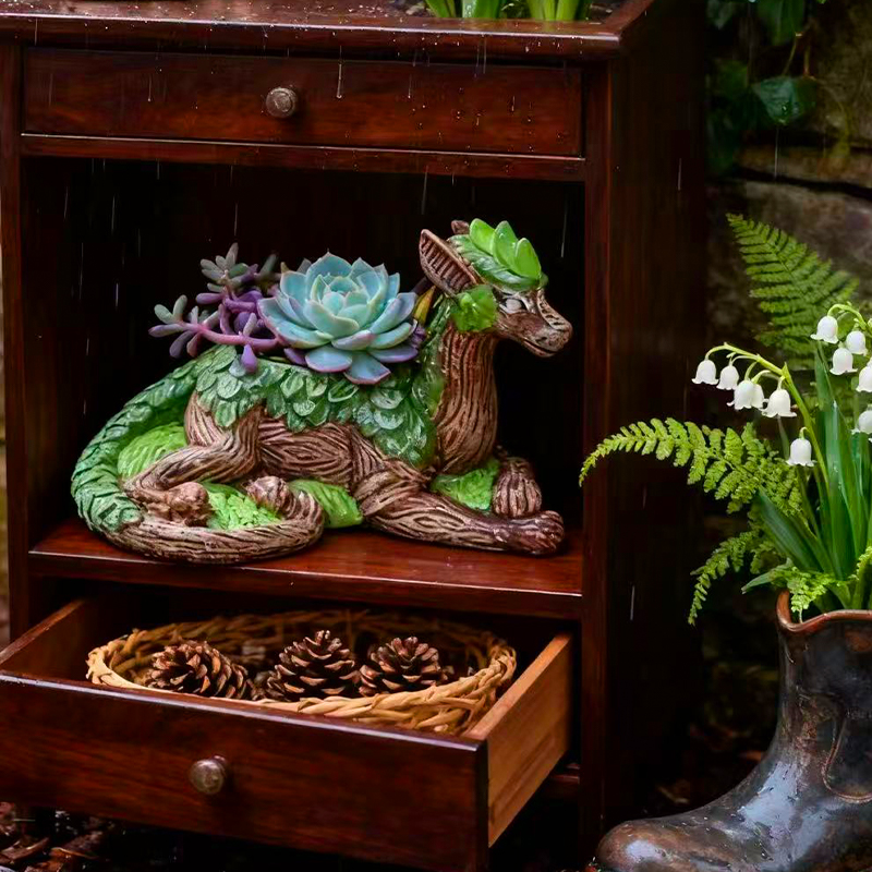 Креативный цветочный горшок в  – обзор и цена Snake Plant Ceramic