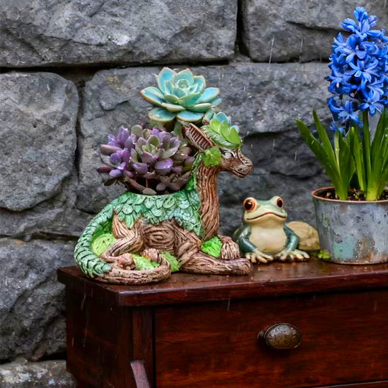 Креативный цветочный горшок в  – обзор и цена Snake Plant Ceramic