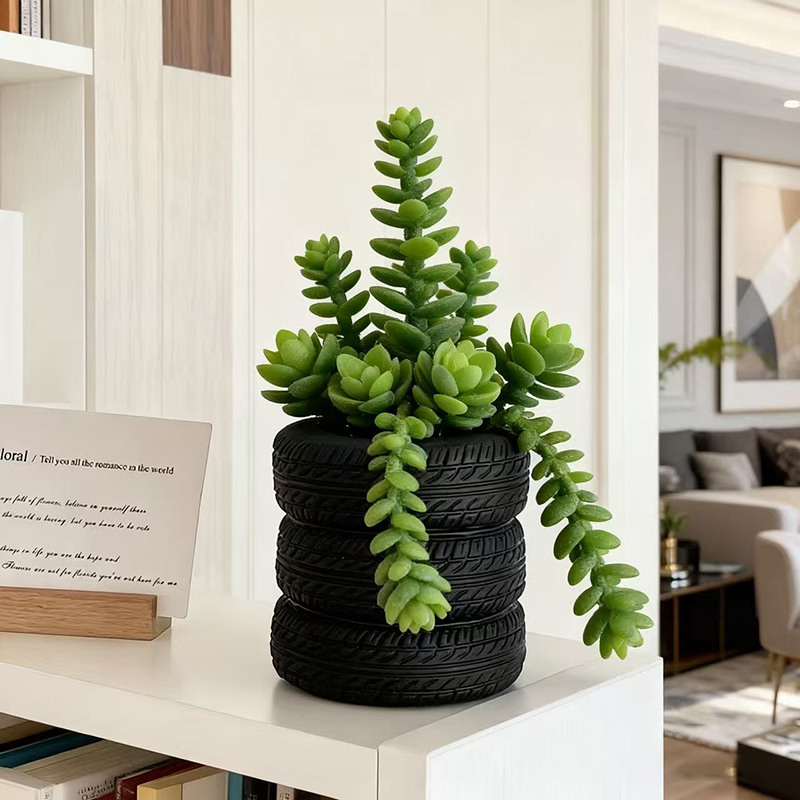 Креативный 3-слойный цветочный – обзор и цена Snake Plant Ceramic