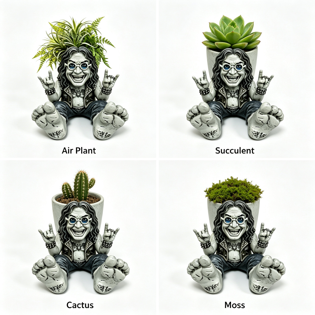 Кашпо-гном Оззи Осборна «Принц – обзор и цена Plant Parents