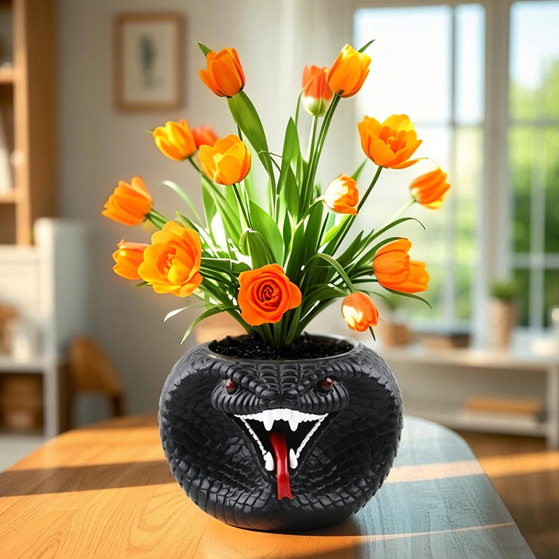 Креативный цветочный горшок из – обзор и цена Snake Plant Ceramic
